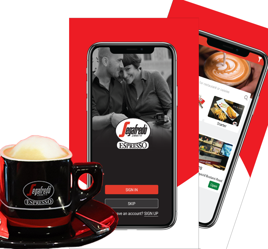 The Segafredo Zanetti Espresso app
